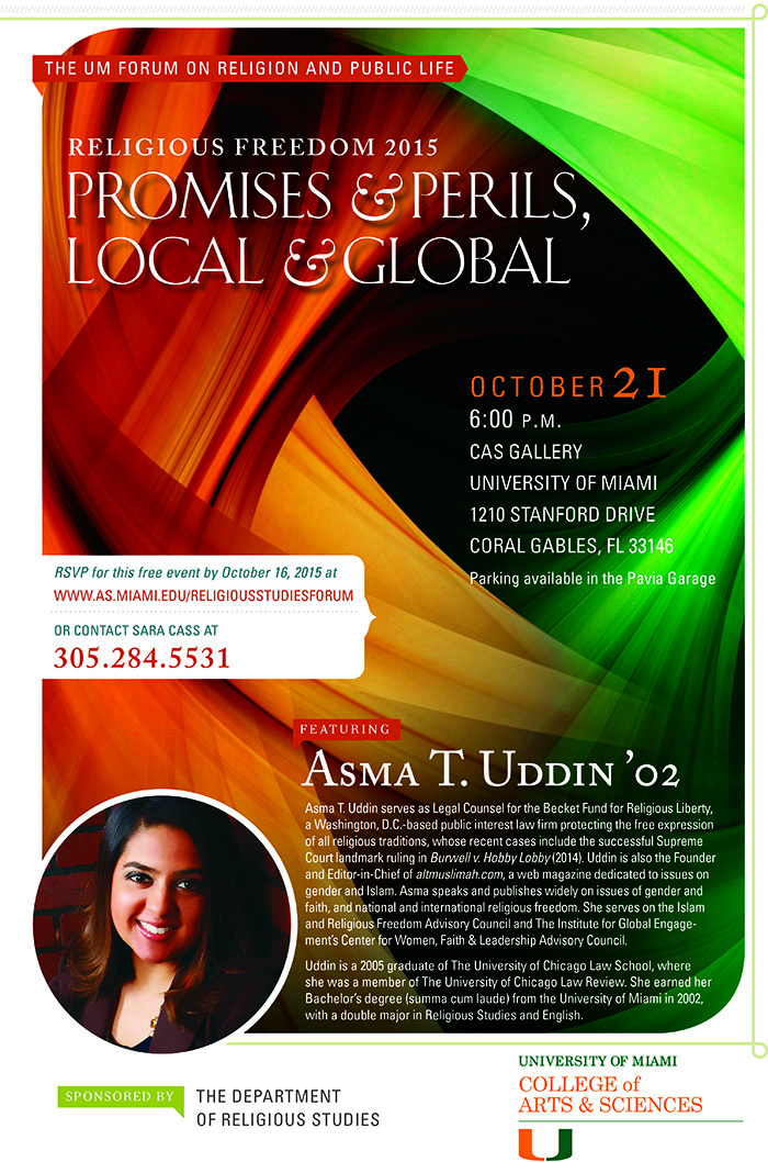 Asma Uddin Forum Poster