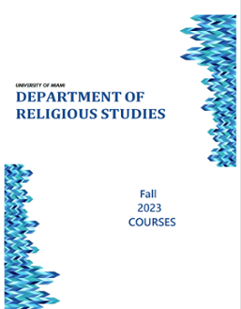 Religious Studies booklet Fall-2023